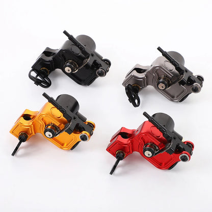 Rotary Tattoo Machine Adjustable 2.5–5mm Stroke Gold