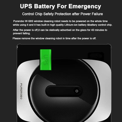 Smart Window Cleaning Robot Automatic Glass Cleaner No App