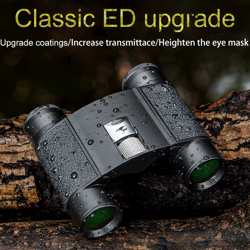 8x20 ED Binoculars Waterproof BAK4 Prism Compact
