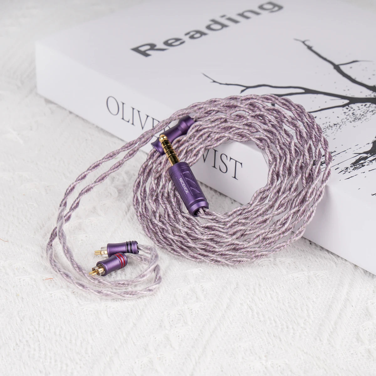 7N OCC HiFi Earphone Upgrade Cable MMCX 4.4mm