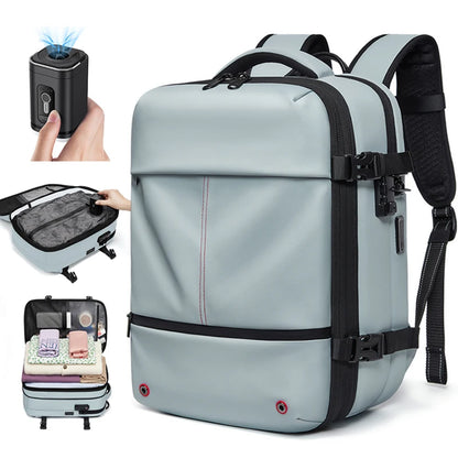 Smart Travel Compression Backpack 16 Inch with Pump