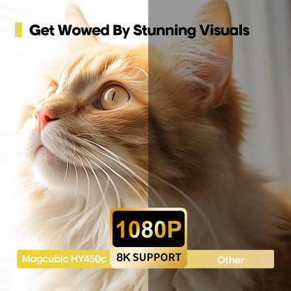 1080P Ultra Short Throw Projector 900 ANSI Auto Focus