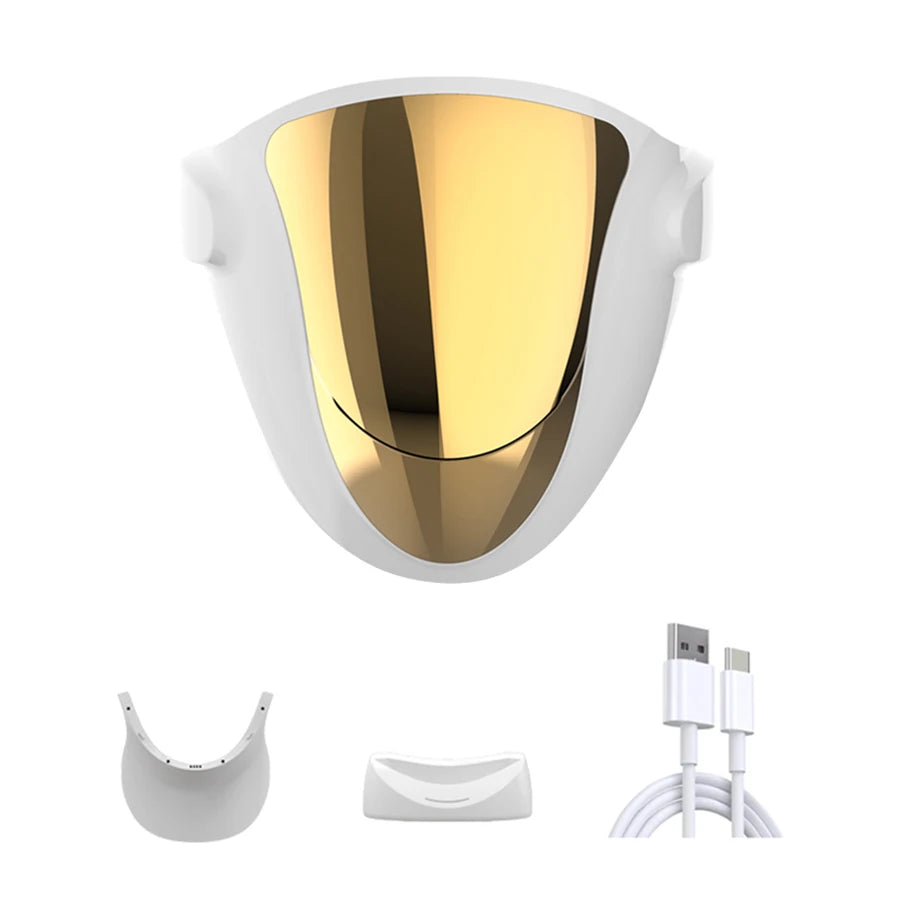 3-Colour NIR LED Face and Neck Mask for Anti-Aging