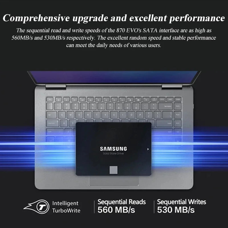 SAMSUNG 500GB High-Speed Solid State Drive for PC Upgrade