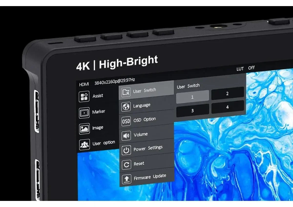 Compact F5 PROX Field Monitor with 3D LUT Support