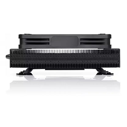 All Black Compact Quiet CPU Cooler for AMD AM5