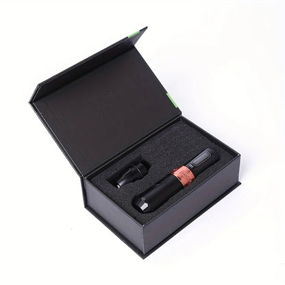 Professional Wireless Tattoo Machine Black Gold 1