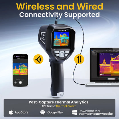 Portable Thermal Imager 512×384 Resolution 4X Zoom