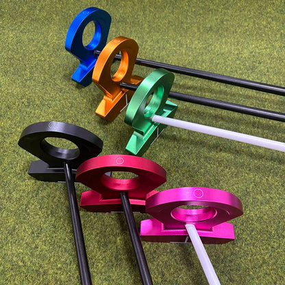 Red 35in Golf Putter Zero Torque Right-Handed