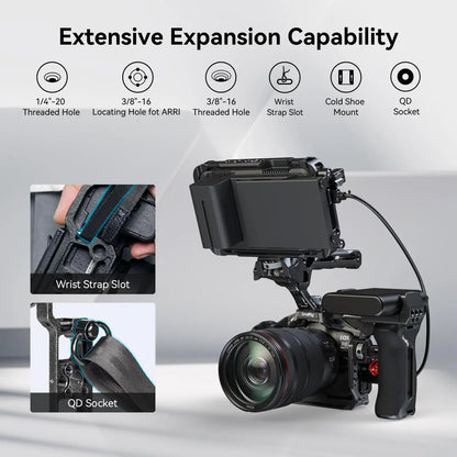 Camera Cage for Canon EOS R6 II Arca-Swiss Plate
