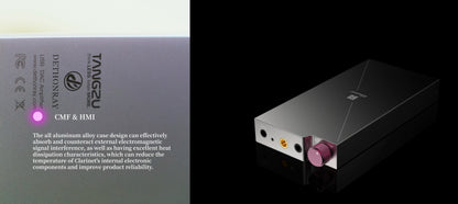 Portable USB DAC with High-Resolution Audio Enhancement