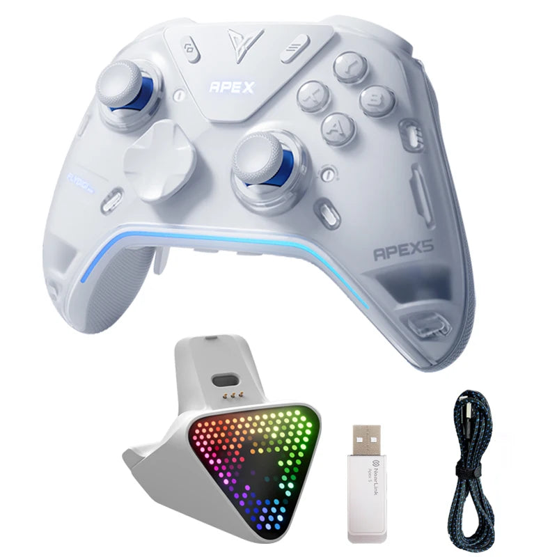 Wireless Gaming Gamepad with Dock for PC & Switch