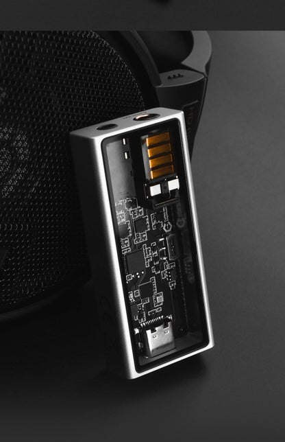 Portable USB DAC Headphone Amplifier 3.5mm 4.4mm Hi-Fi