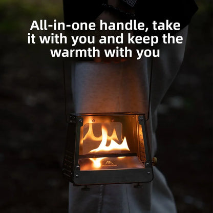 Portable Stainless Steel Mini Outdoor Wood Burning Stove
