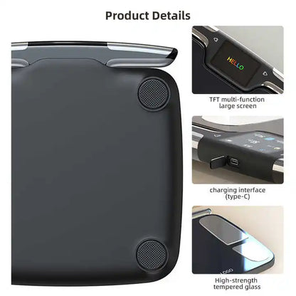 Smart Body Composition Scale 50 Metrics BMI Muscle Fat