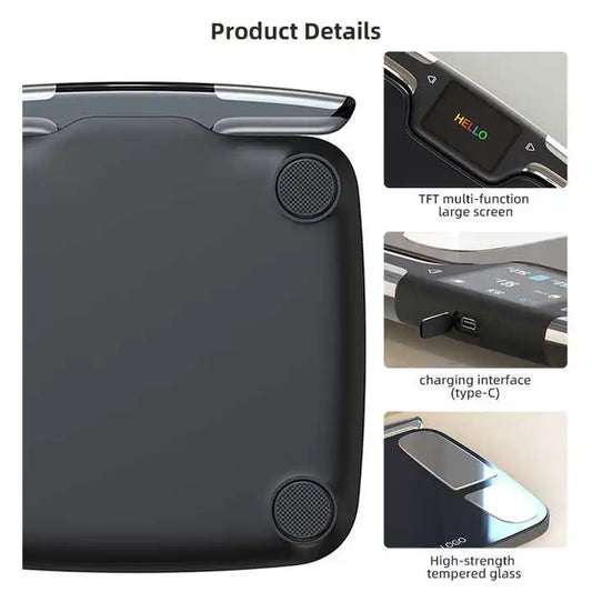 Smart Body Composition Scale 50 Metrics BMI Muscle Fat