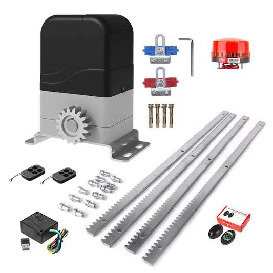 Smart Sliding Gate Opener Kit with Vehicle Sensor