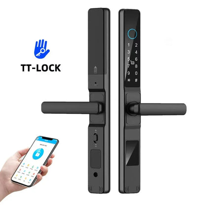 Waterproof Smart Door Lock Fingerprint PIN RFID