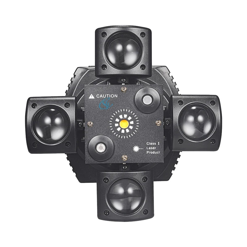48W LED Moving Head Light with Beam Laser Strobe