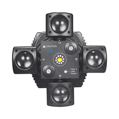 48W LED Moving Head Light with Beam Laser Strobe
