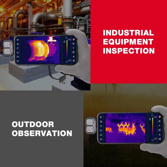 Infrared Thermal Camera for Android with High Low Temp Tracking
