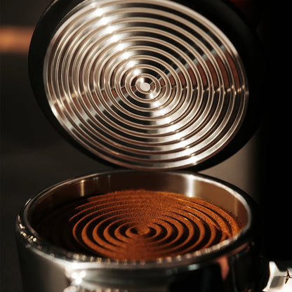 Heavy Duty Espresso Tamper with 4-Spring 30lbs Pressure Feedback