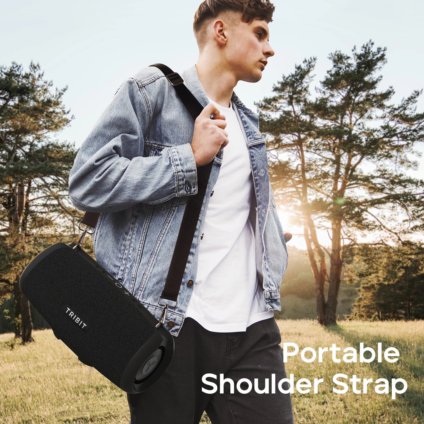 Waterproof 80W Outdoor Bluetooth Speaker with Built-in Powerbank
