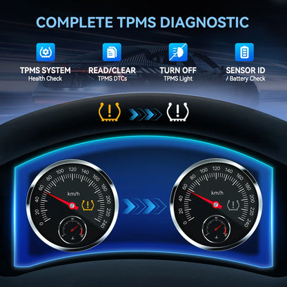 Automotive TPMS Sensor Activator & Programming Tool