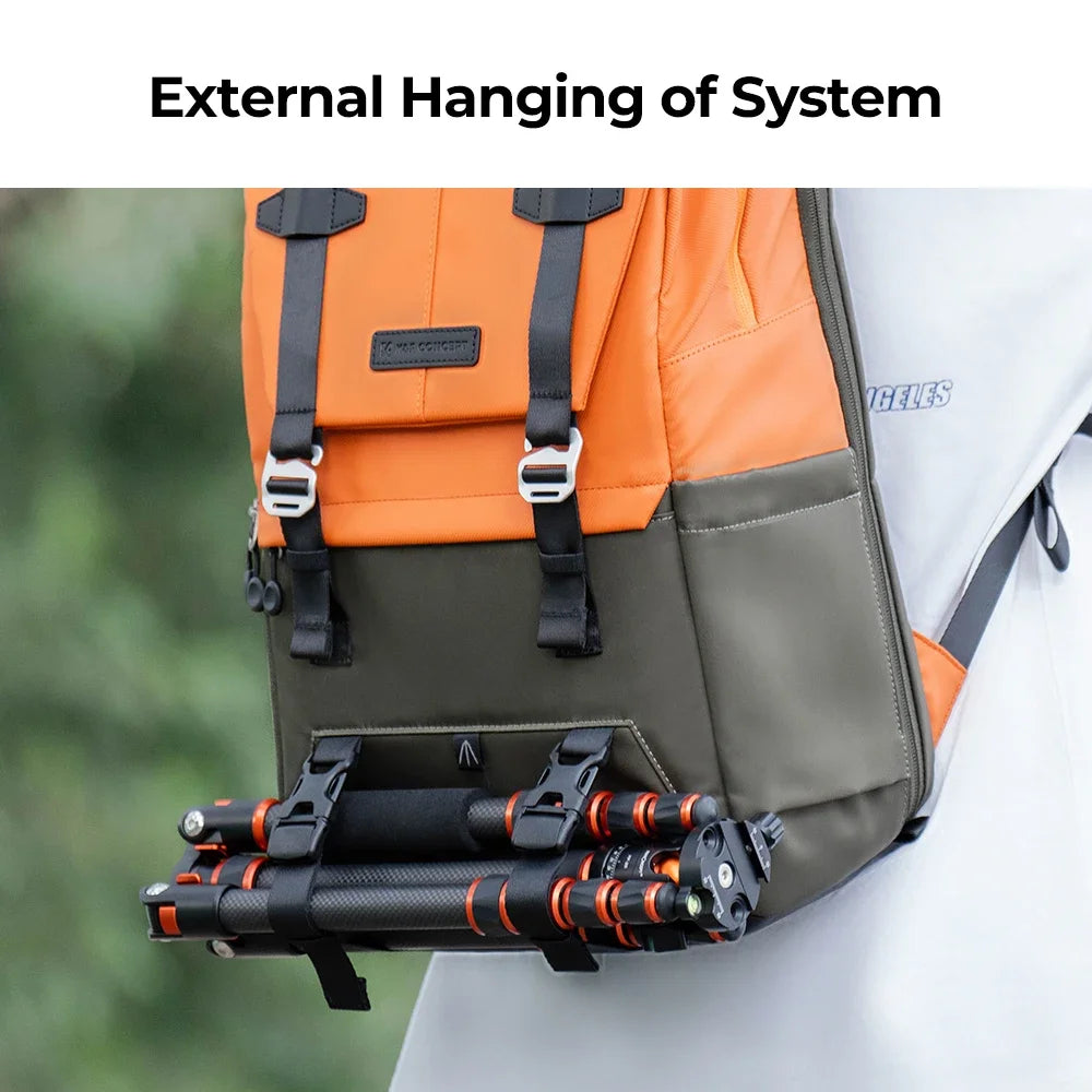 Outdoor Camera Backpack with Tripod Holder