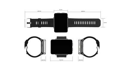 4G Android Smart Watch 2.86" Display 2700mAh Battery