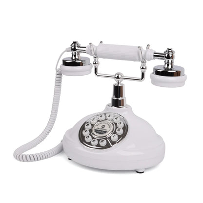 Portable Audio Guestbook Phone White Wedding Voice Recording