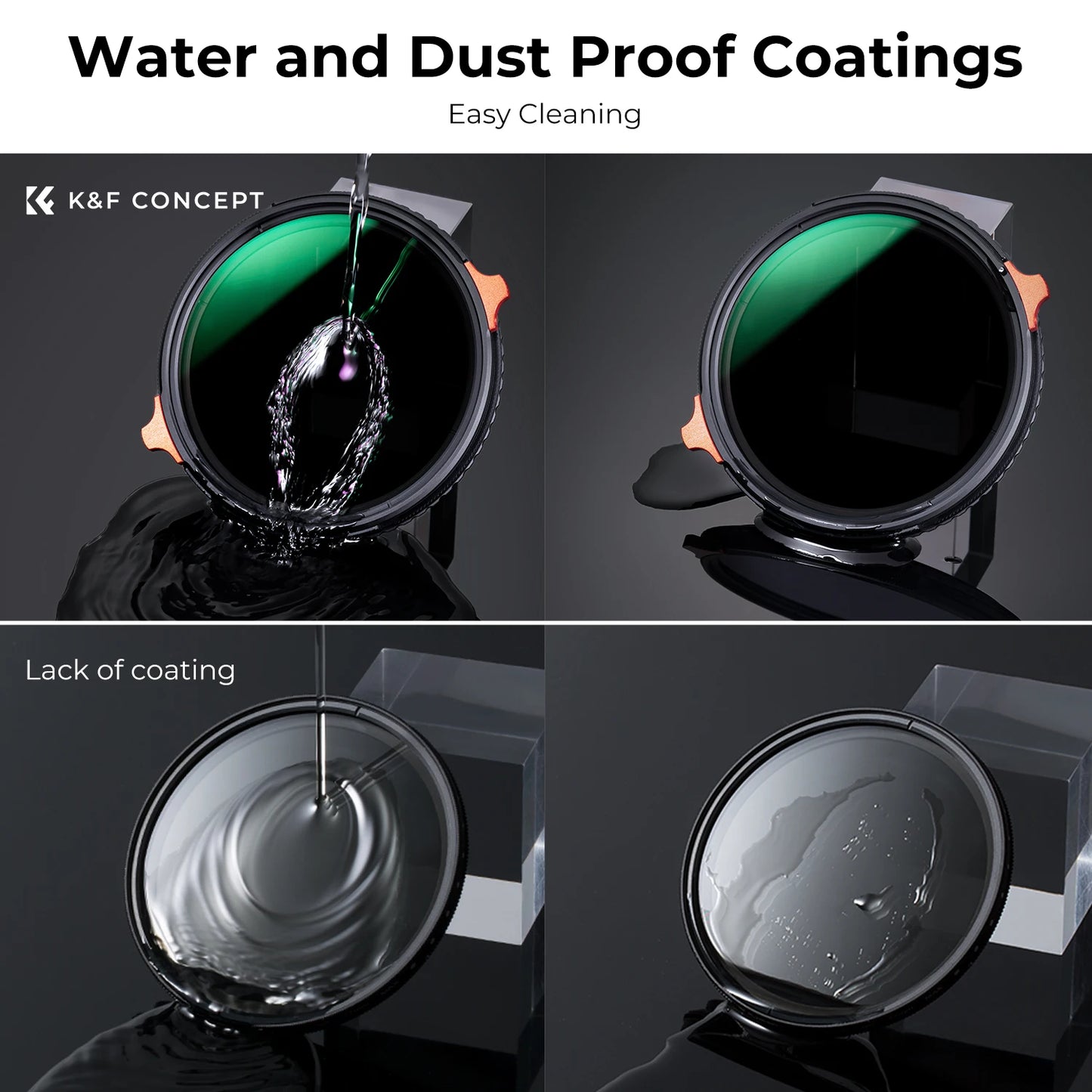 82mm 2in1 ND4-64 CPL Camera Lens Filter