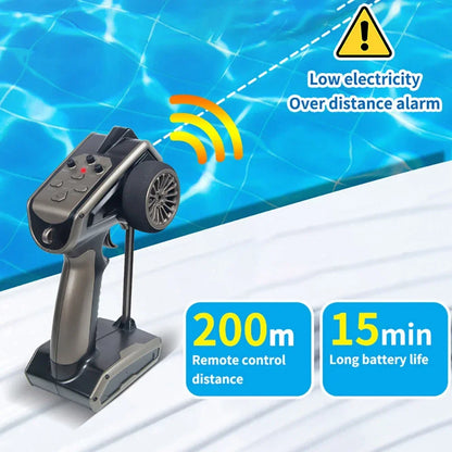 High-Speed Remote Control Jet Boat with Turbojet Pump 2 Batteries