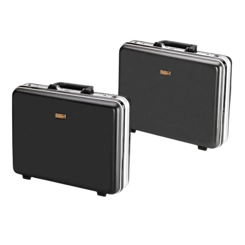 Heavy Duty Aluminum Laptop Briefcase TSA Lock Travel Case