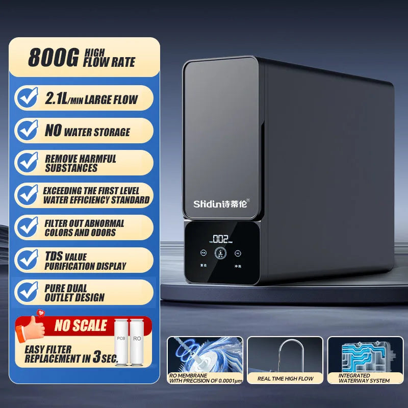 800G RO Water Filtration Machine for Direct Drinking