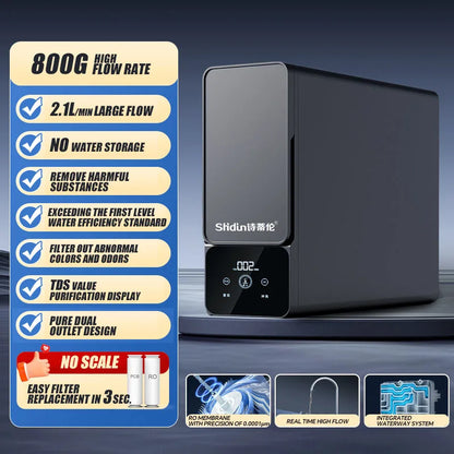 800G RO Water Filtration Machine for Direct Drinking