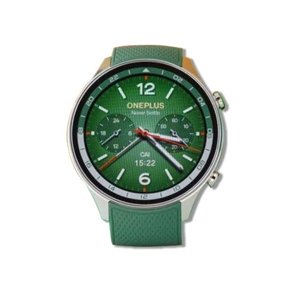 Smart Watch AMOLED Display GPS 100 Hour Battery Green