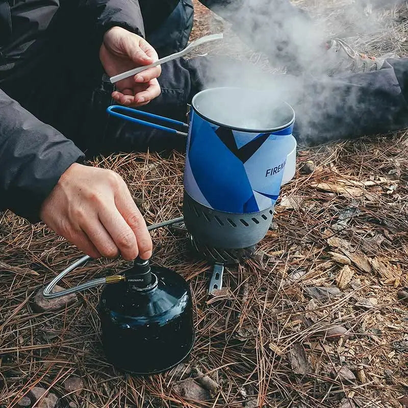 Portable Camping Stove with Pressure Regulator Valve