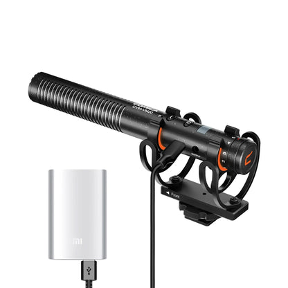 VM20 Shotgun Microphone for Camera with Shock Mount