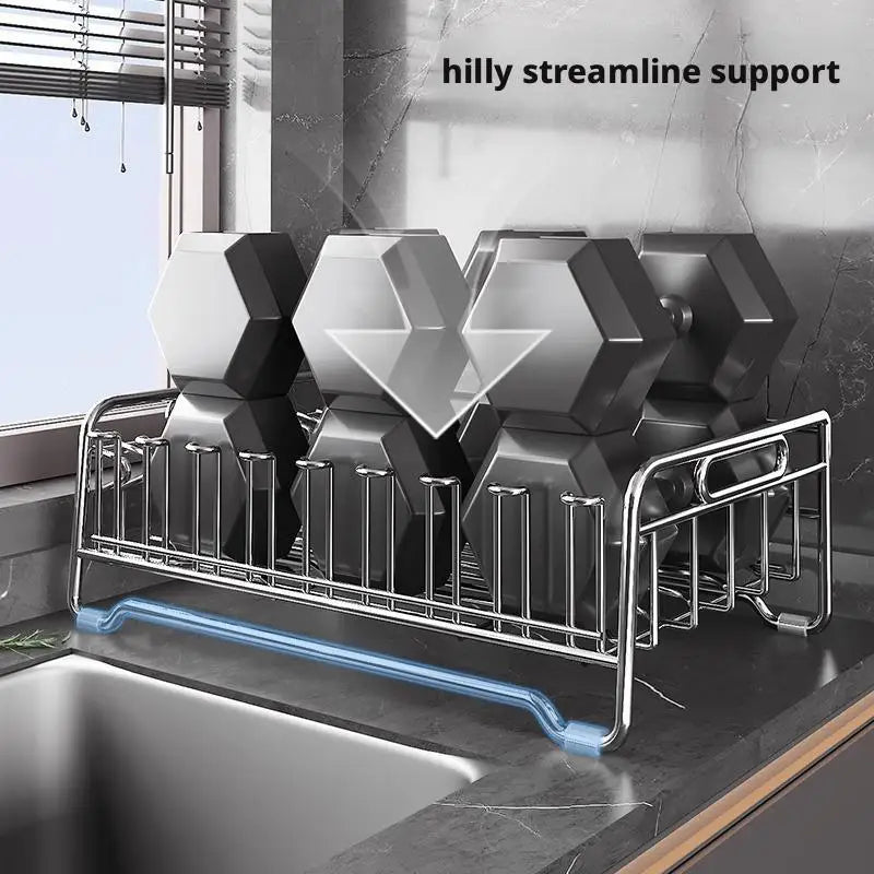 Full 36x20cm Stainless Steel Kitchen Drying Rack