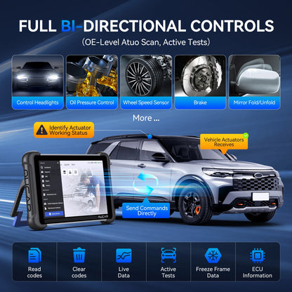 Professional Automotive Scanner with 35 Resets Function