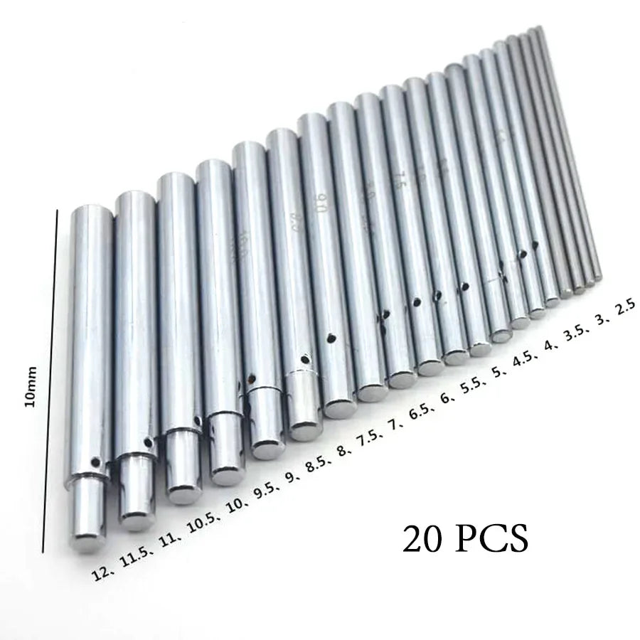 Stainless Steel Jump Ring Maker with 20 Mandrels