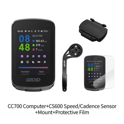 GPS Cycling Computer with CS600 Sensor and WiFi