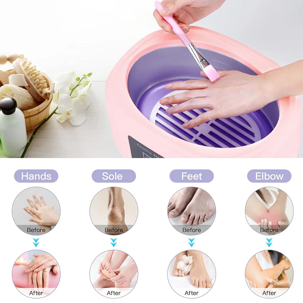 Pink 200W Wax Heater Kit Hair Removal
