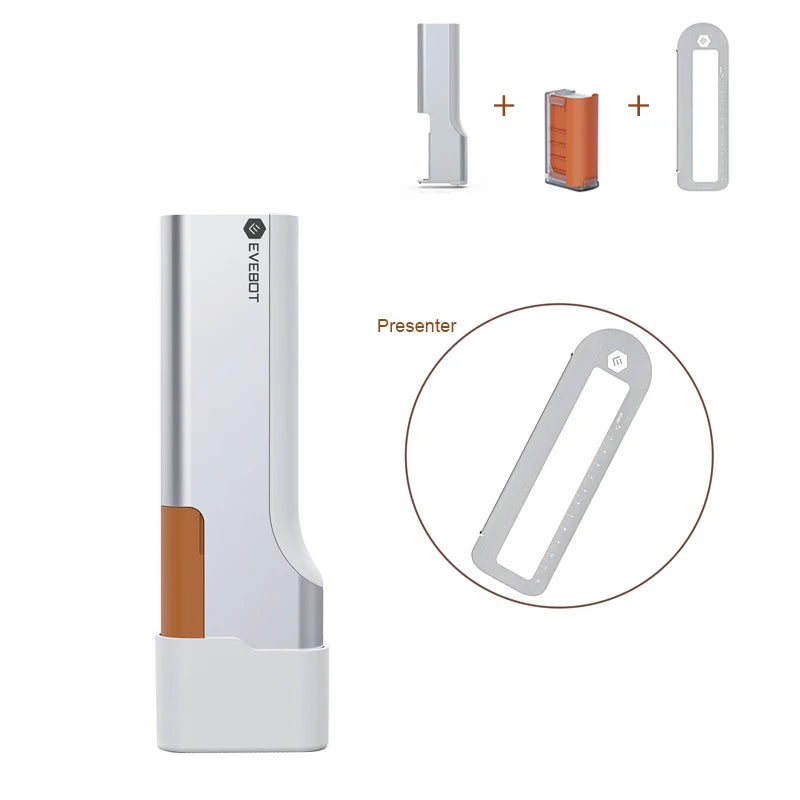 Handheld Edible Ink Printer Pen Double Brown