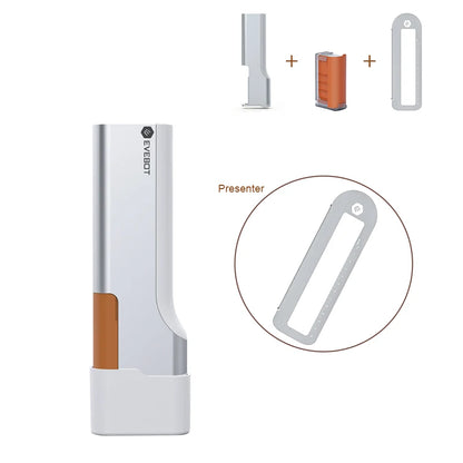 Handheld Edible Ink Printer Pen Double Brown