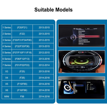 BMW CIC System Wireless CarPlay Android Auto Upgrade