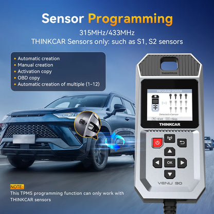 Automotive TPMS Sensor Programming & Learning Tool