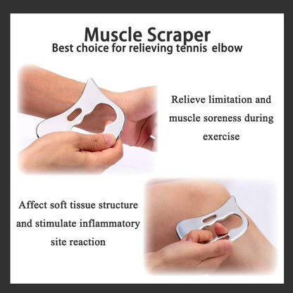 7-Piece Stainless Steel Gua Sha Scraping Massage Set