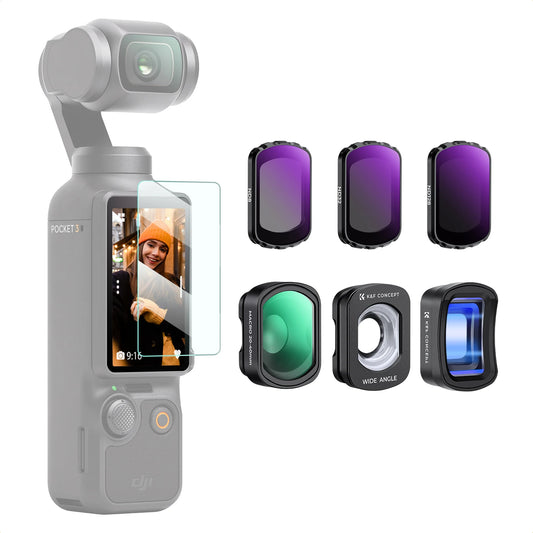 Compact 6-Piece Sport Effect Filter Pack
